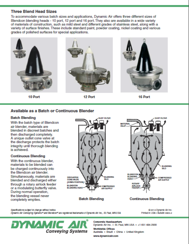 气力混合/气流拼混/气流混合